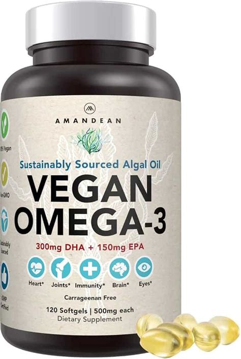 omega 3 supplements vegan.